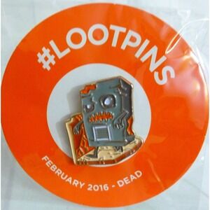 Loot Crate Exclusive February 2016 Pin - Dead